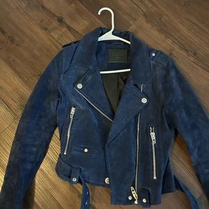 Motto Jacket | Blank NYC Navy Small